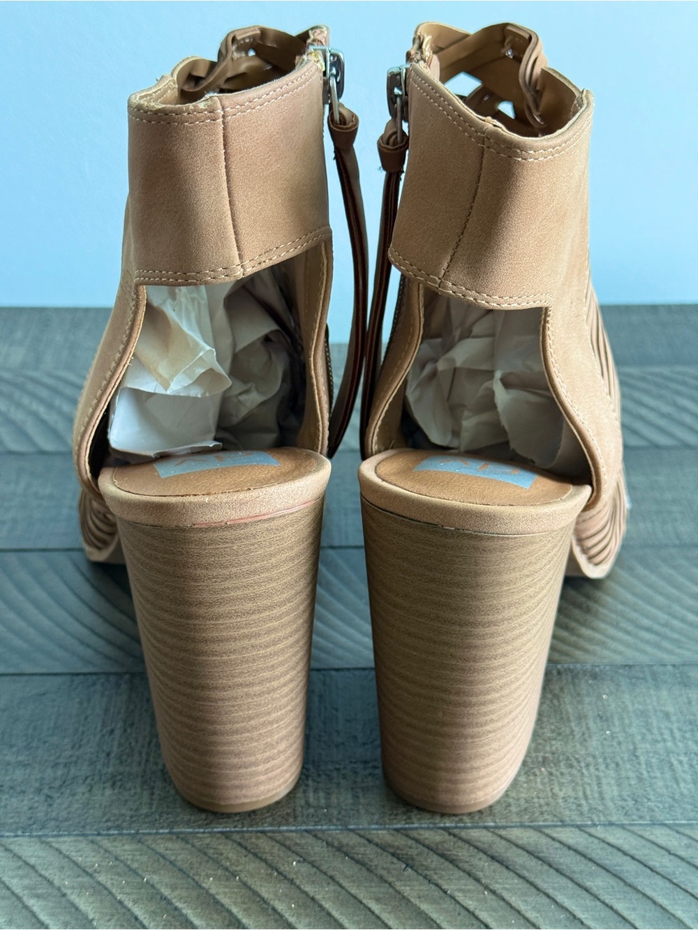 DV by Dolce Vita Ankle Booties | Open Toe Braided Style Size 9.5 - Picture 4 of 10